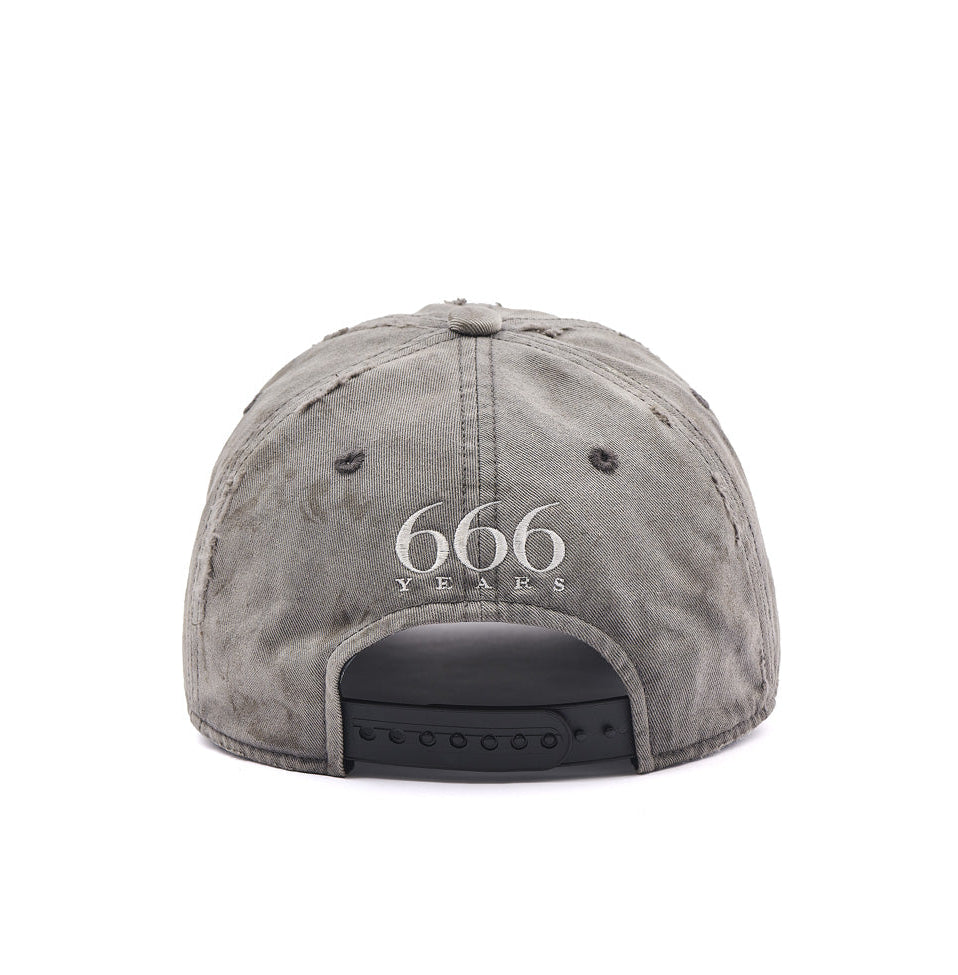 SAINT Mxxxxxx Saint Distressed Cap Charcoal
