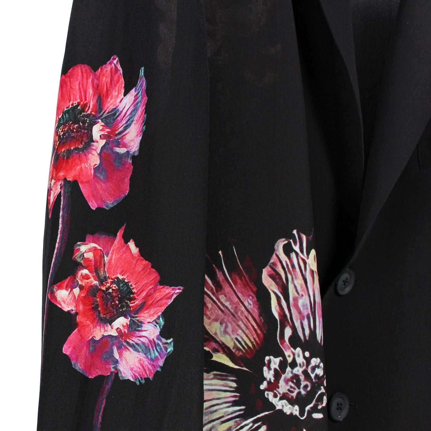 Yohji Yamamoto Flower Print Jacket