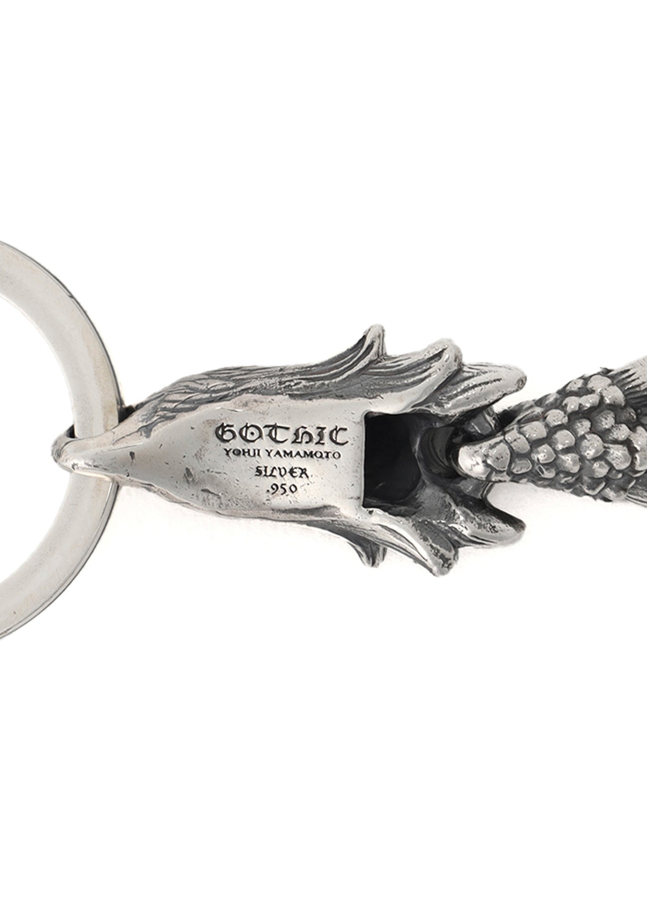 Yohji Yamamoto Silver 950 Eagle Keychain