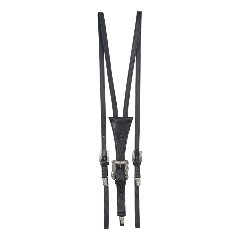 Enfants Riches Deprimes Rose Buckles Suspenders