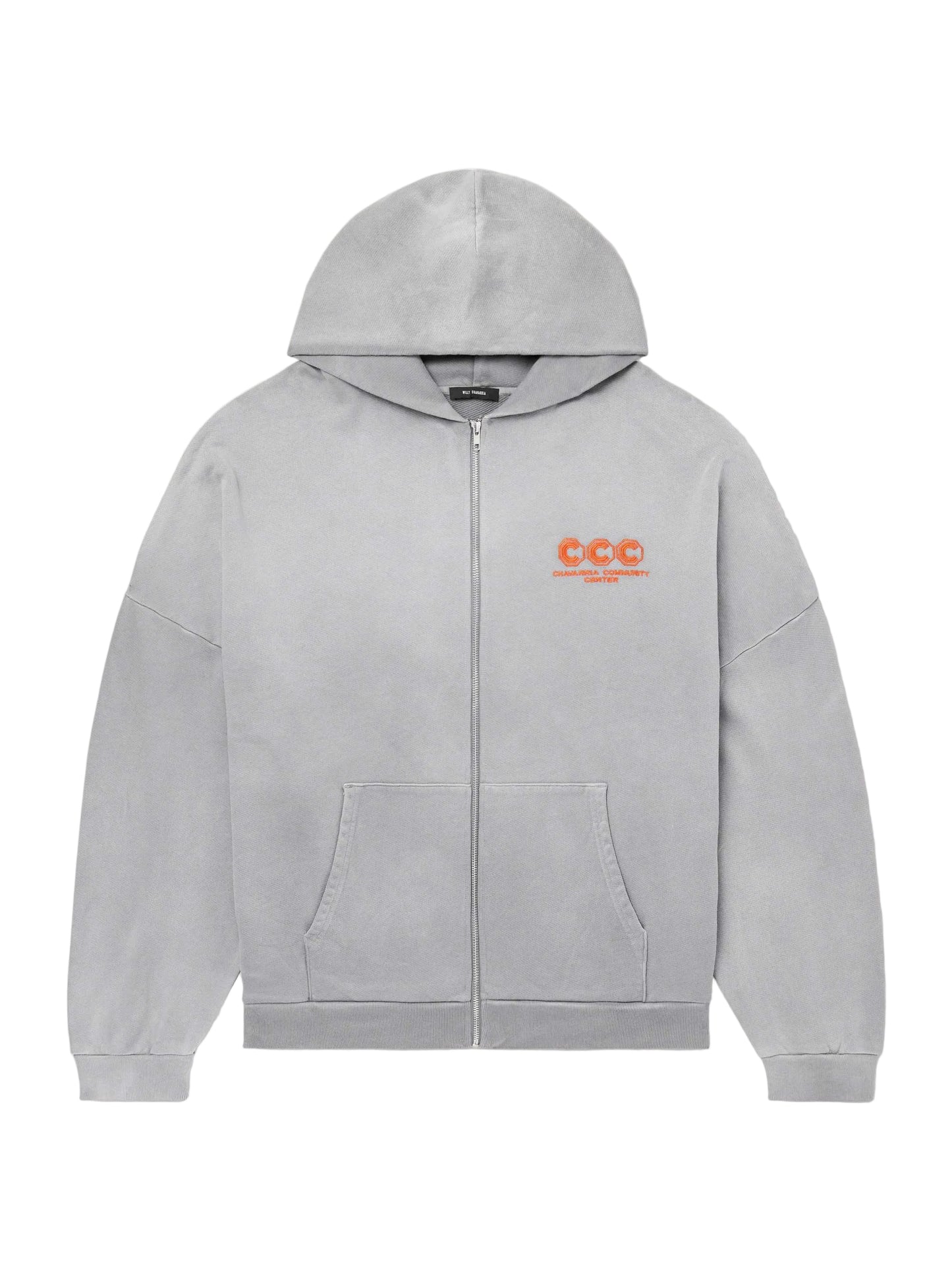Willy Chavarria "CCC" Hooligan Zip Through Hoodie