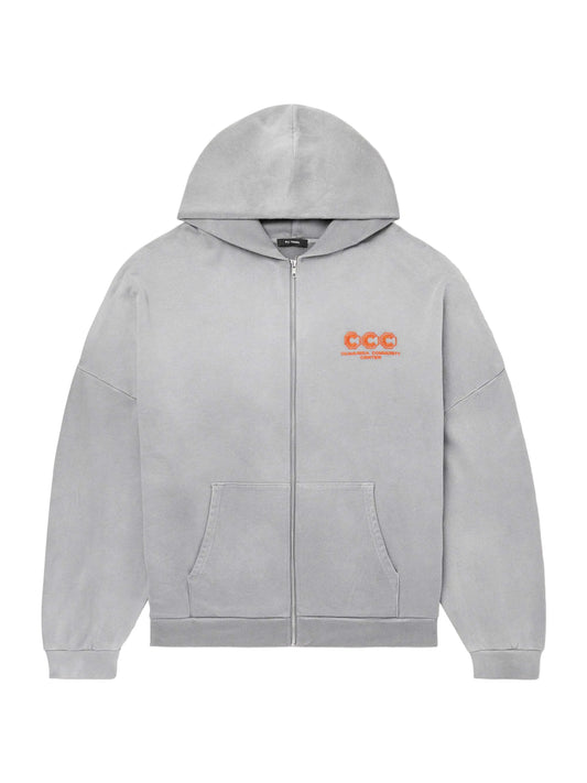 Willy Chavarria "CCC" Hooligan Zip Through Hoodie