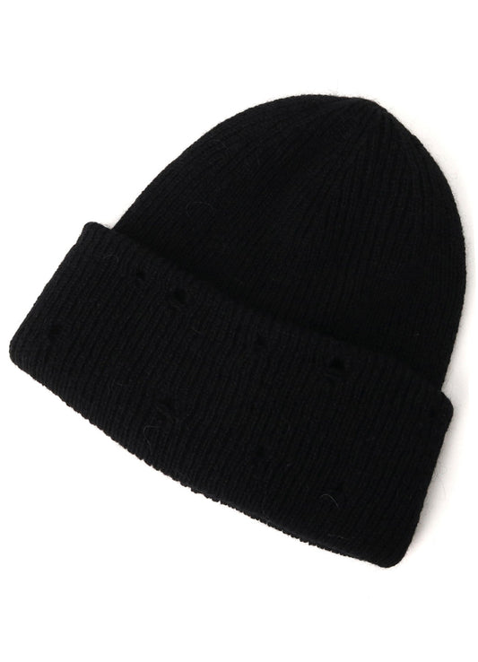 Yohji Yamamoto Damaged Knit Cap