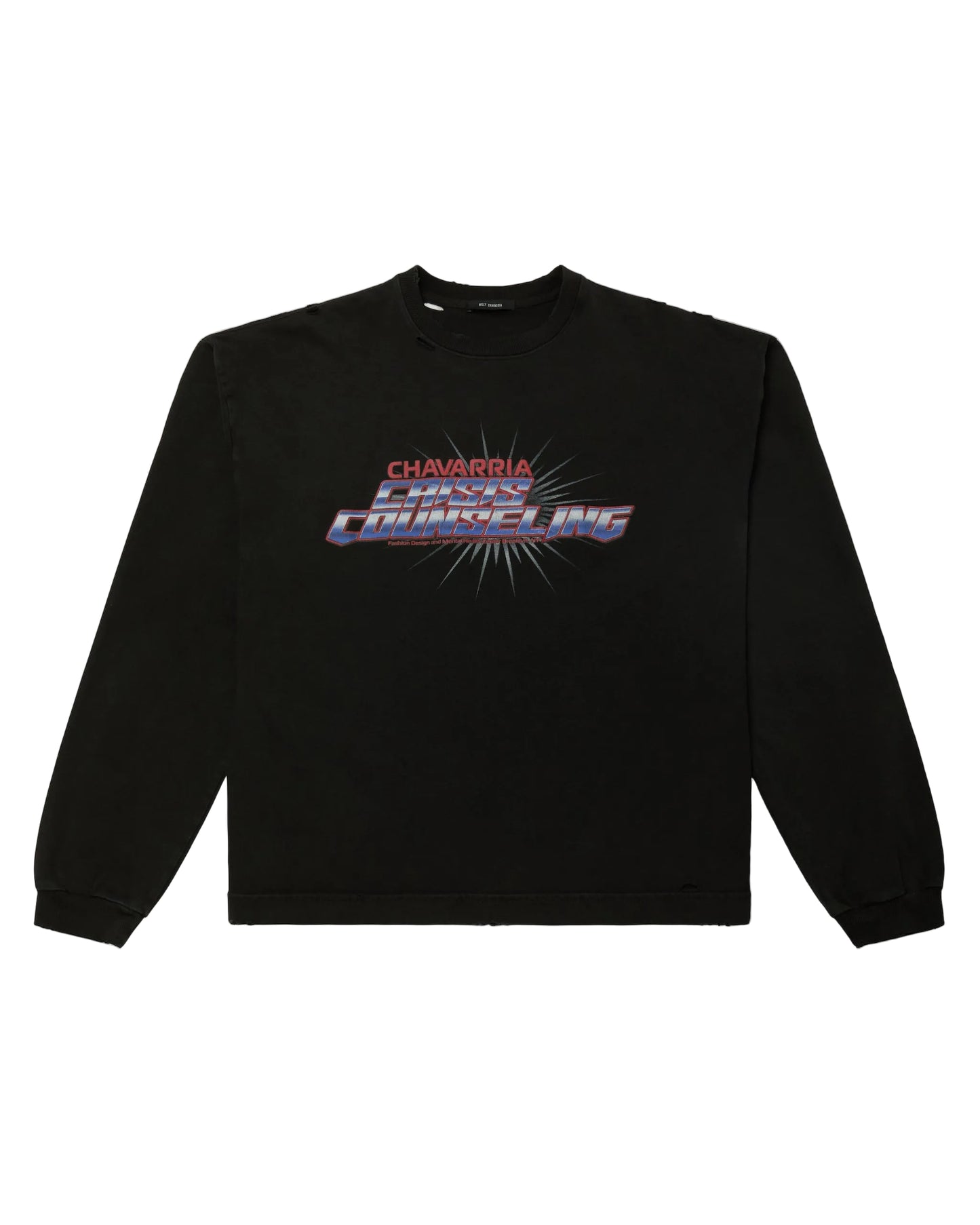 Willy Chavarria Crisis Counseling LS Buffalo Tee