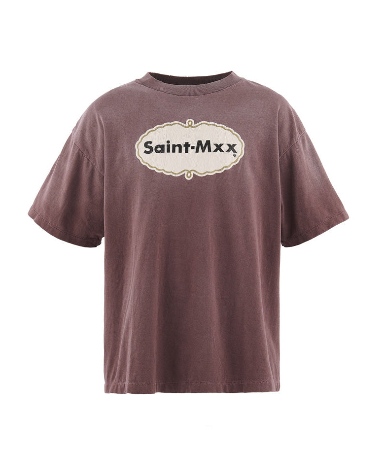 SAINT Mxxxxxx SS T-Shirt Burgundy