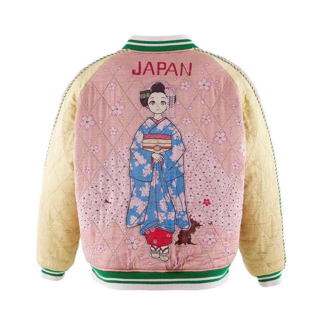 Mononoke・Made x Takashi Murakami Reversible "Sukajan" Jacket Black/Pink