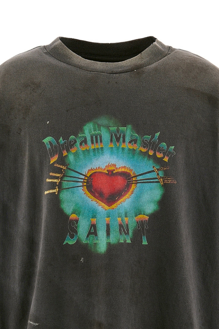 SAINT Mxxxxxx Heart SS T-Shirt Black