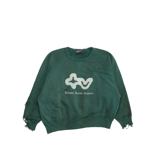 Enfants Riches Déprimés S.S.S. TV Raglan Crewneck Sweatshirt