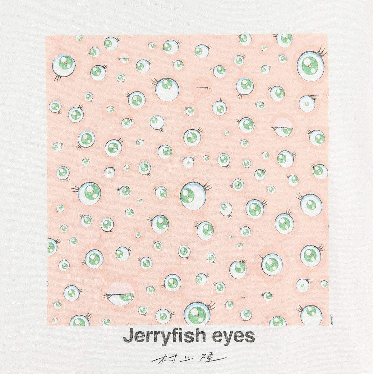 Mononoke・Made x Takashi Murakami Jerry Fish Eyes T-Shirt White