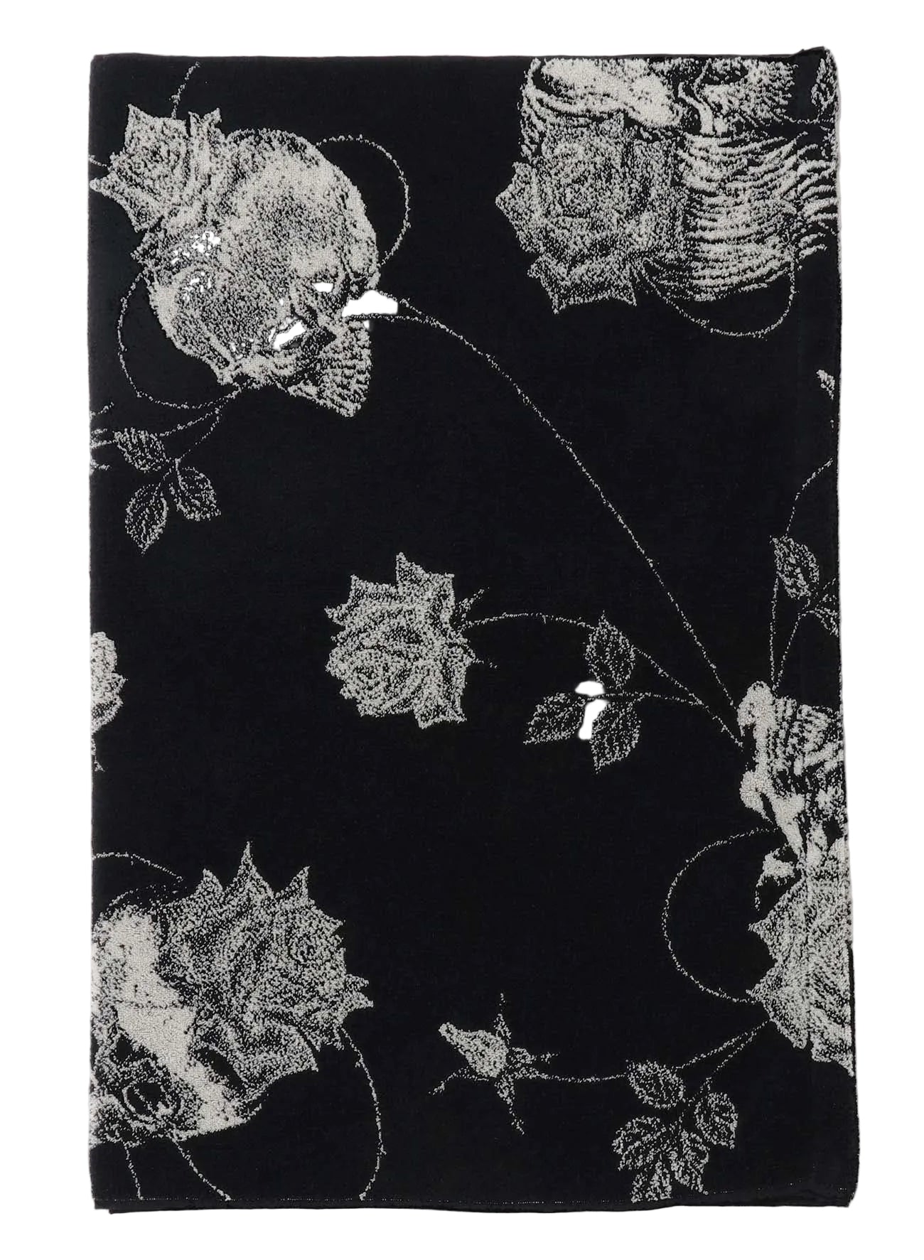 Yohji Yamamoto Big Bath Towel Skull Rose