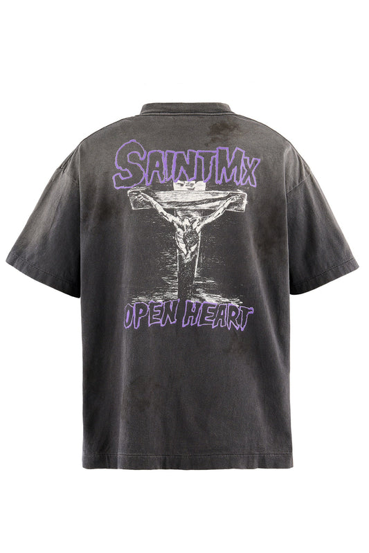SAINT Mxxxxxx Love Sick SS T-shirt Black