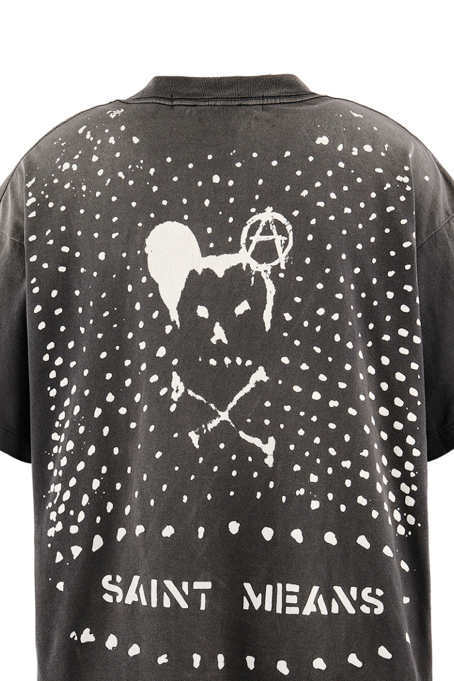 SAINT Mxxxxxx x Blackmeans Saint Means SS T-Shirt Black