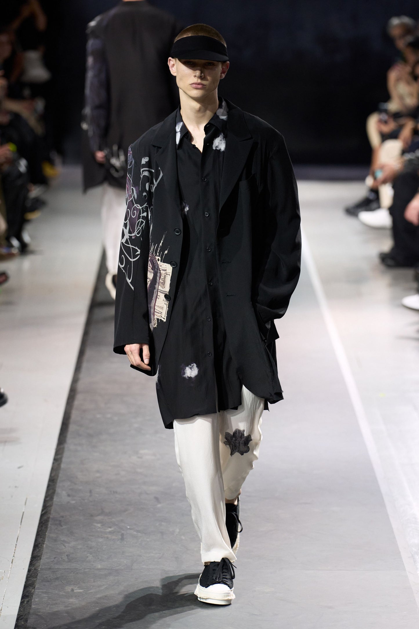 Yohji Yamamoto Suspender Slim Pants