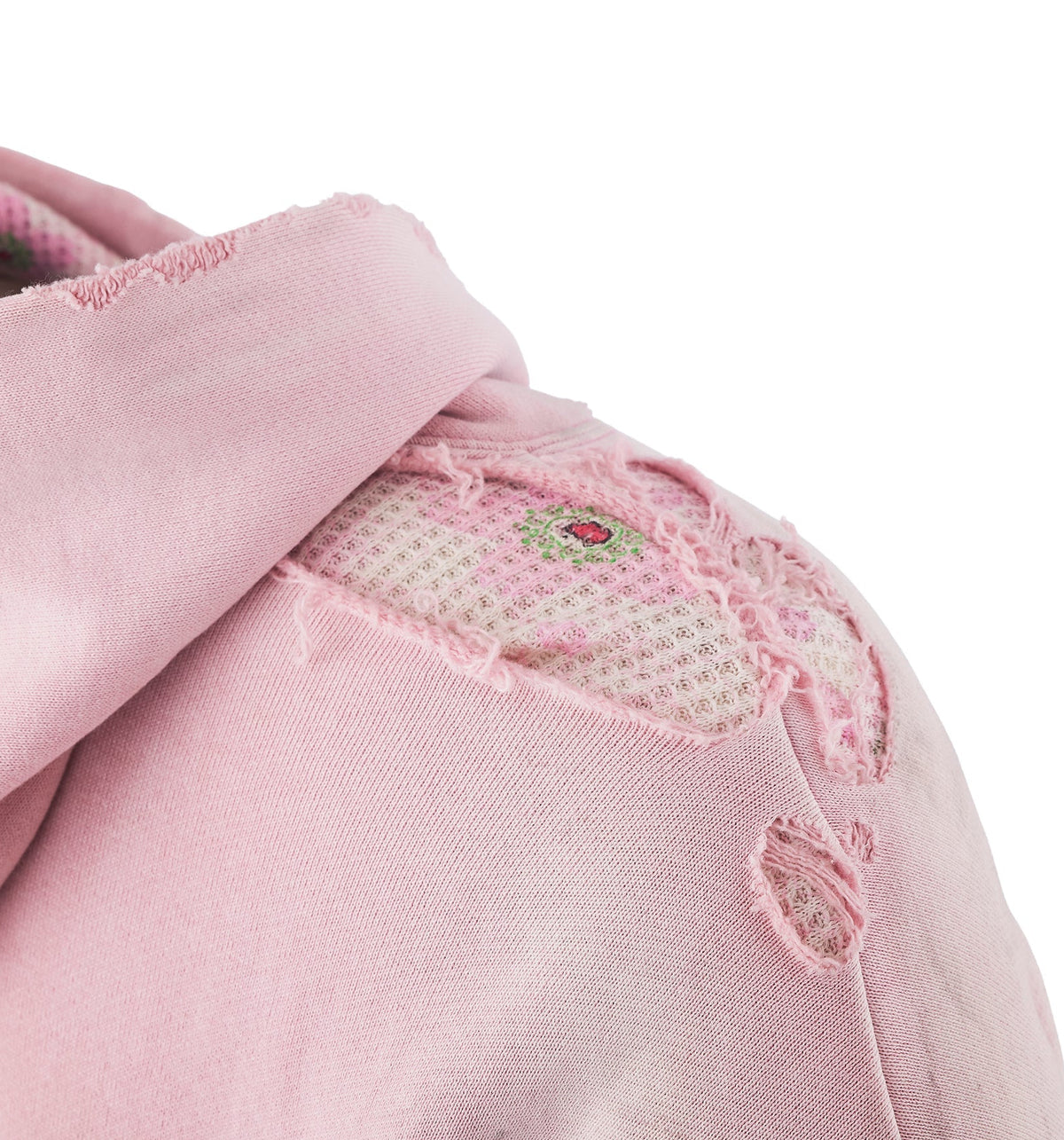 Mononoke・Made x Takashi Murakami Sakura Double Face Zip Hoodie Pink