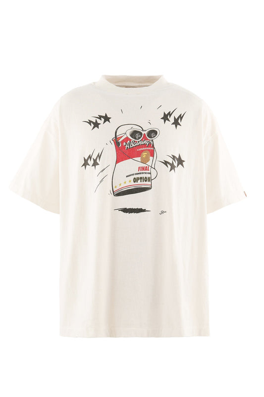 SAINT Mxxxxxx × BAPE Jump® T-Shirt White