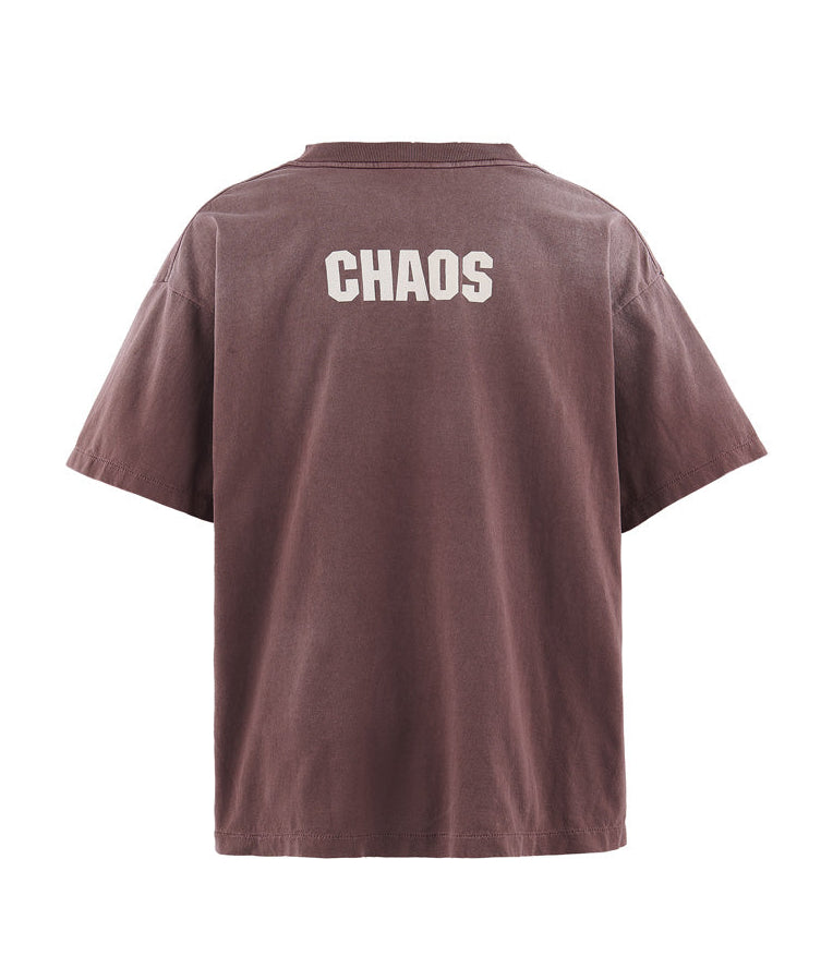 SAINT Mxxxxxx SS T-Shirt Burgundy