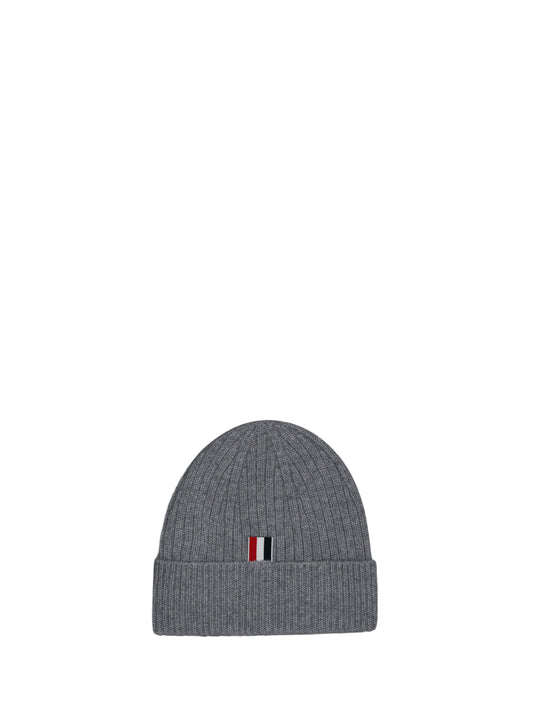 Thom Browne Cashmere 4-Bar Cuff Beanie