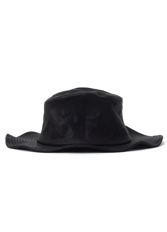 Yohji Yamamoto Washed Calf Cowboy Hat