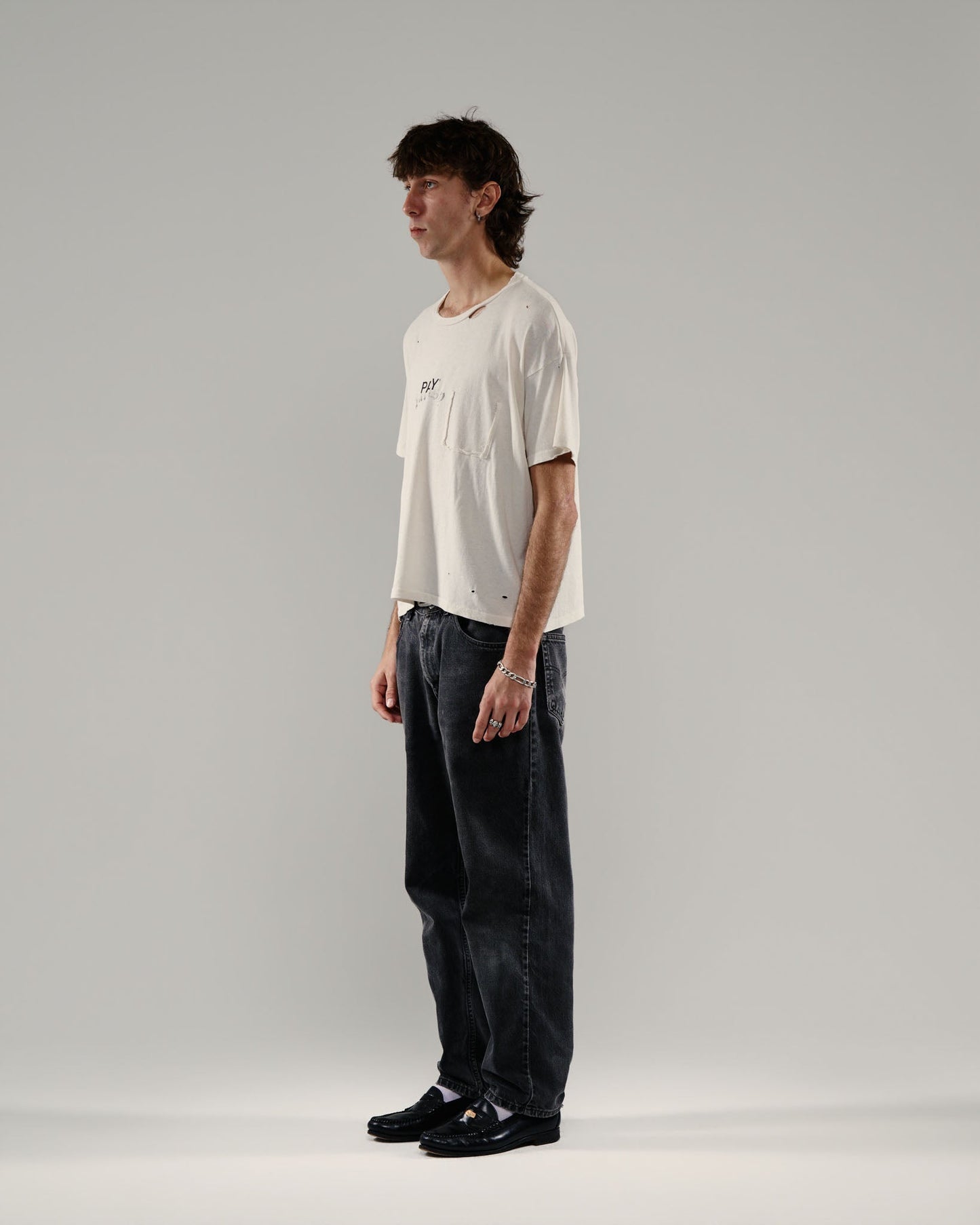 Paly Hollywood Core Logo Tee White