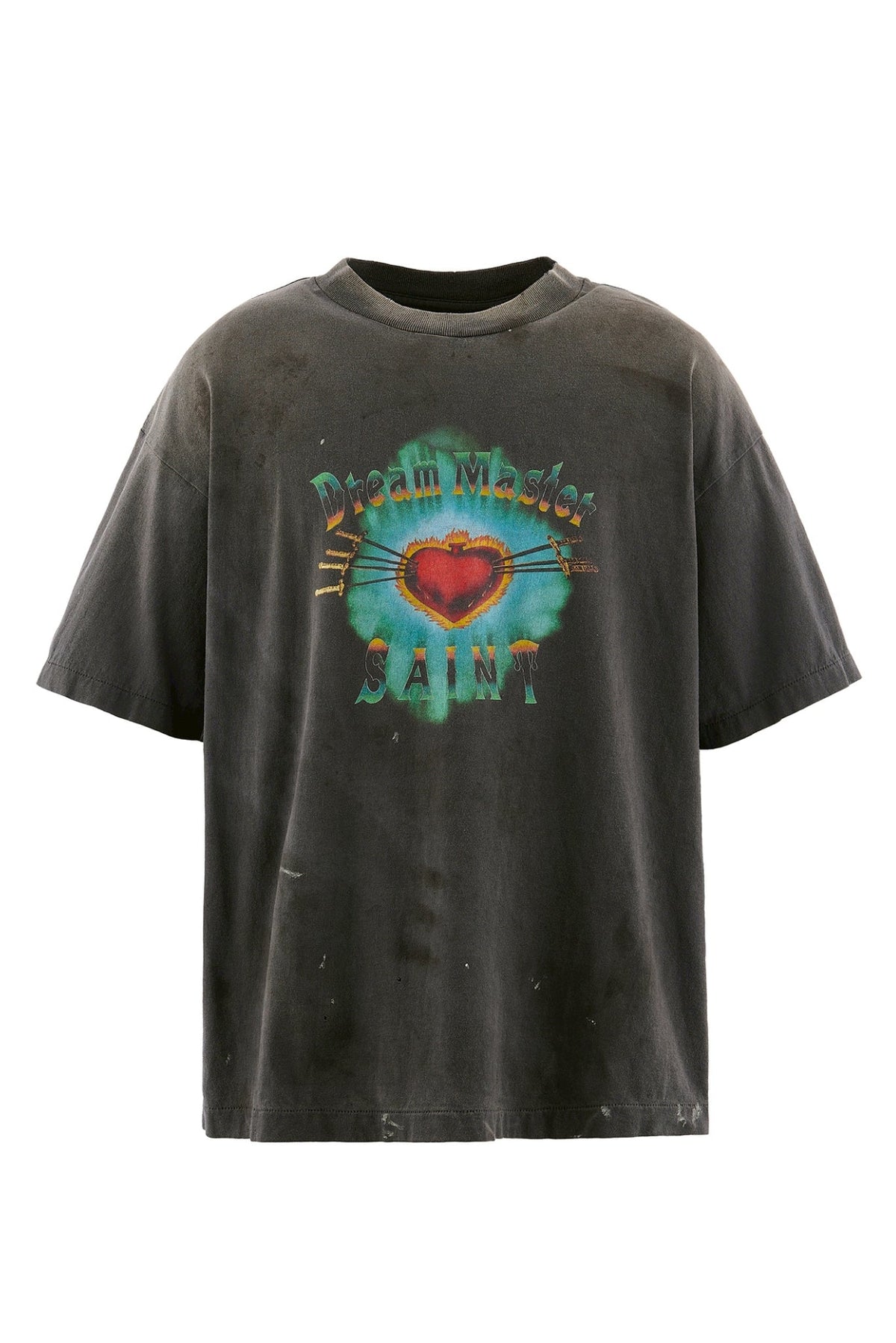SAINT Mxxxxxx Heart SS T-Shirt Black