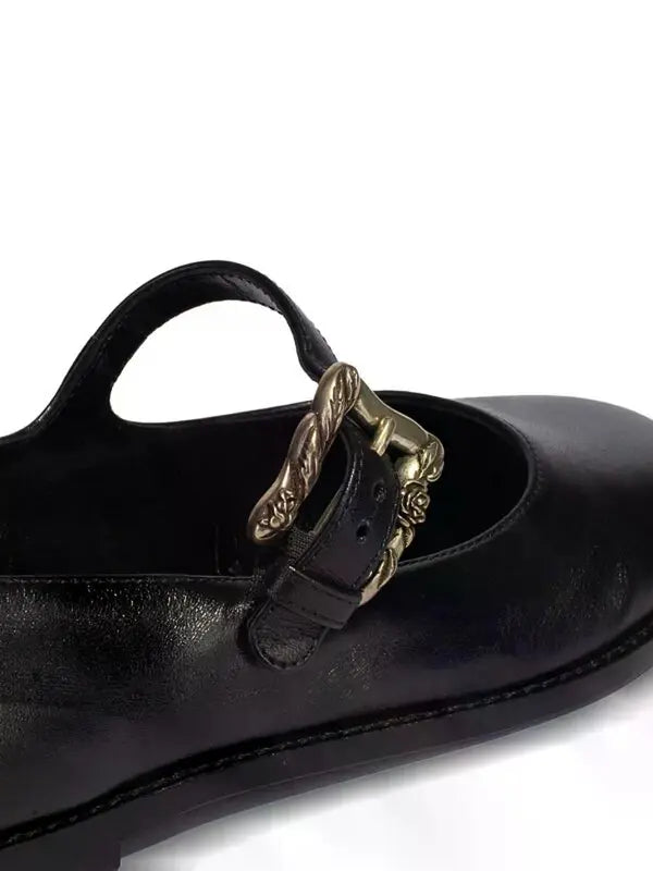 Enfants Riches Deprimes Buckle Embellished Ballet Flats