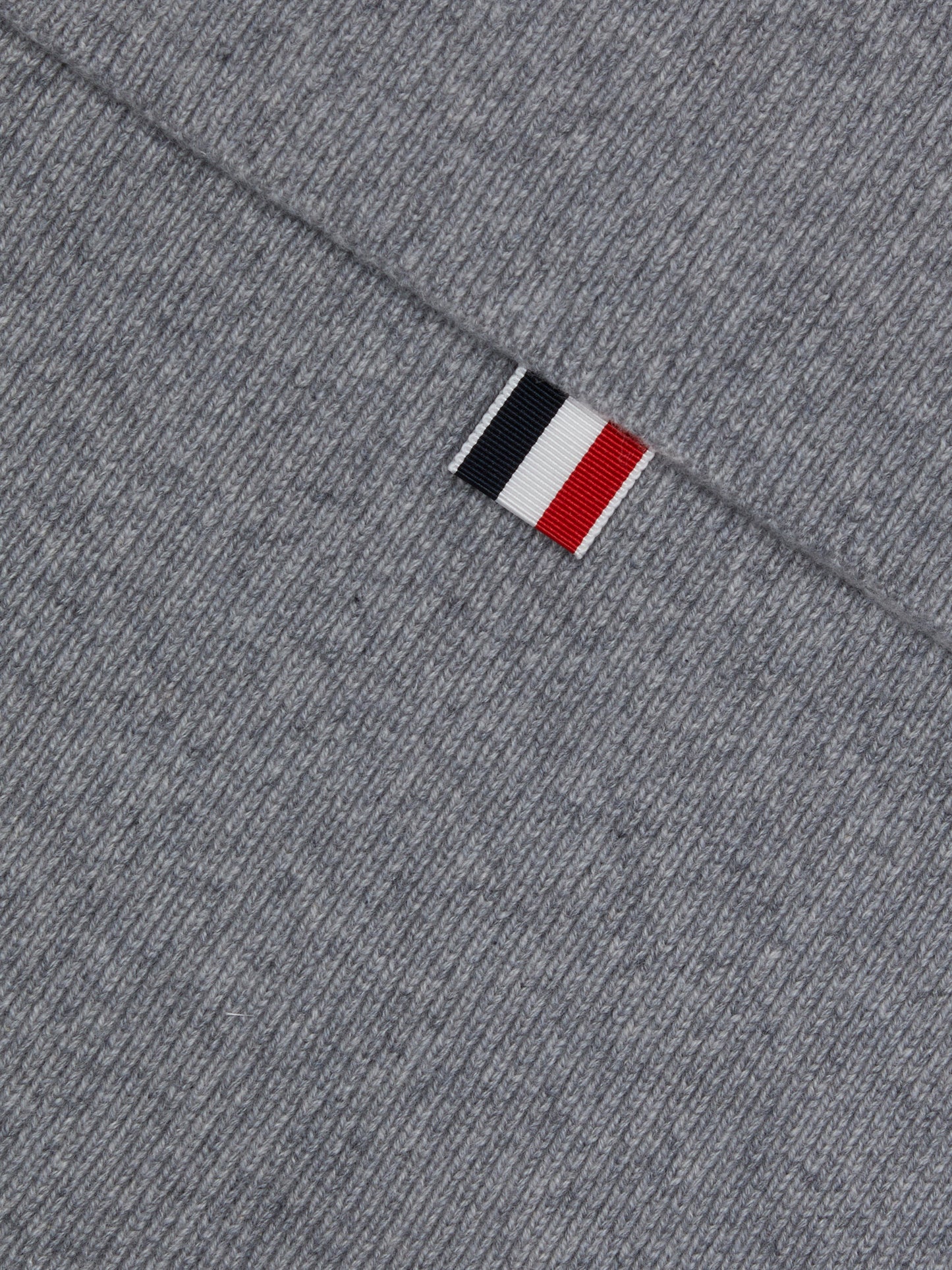 Thom Browne Cashmere Rib 4-Bar Scarf