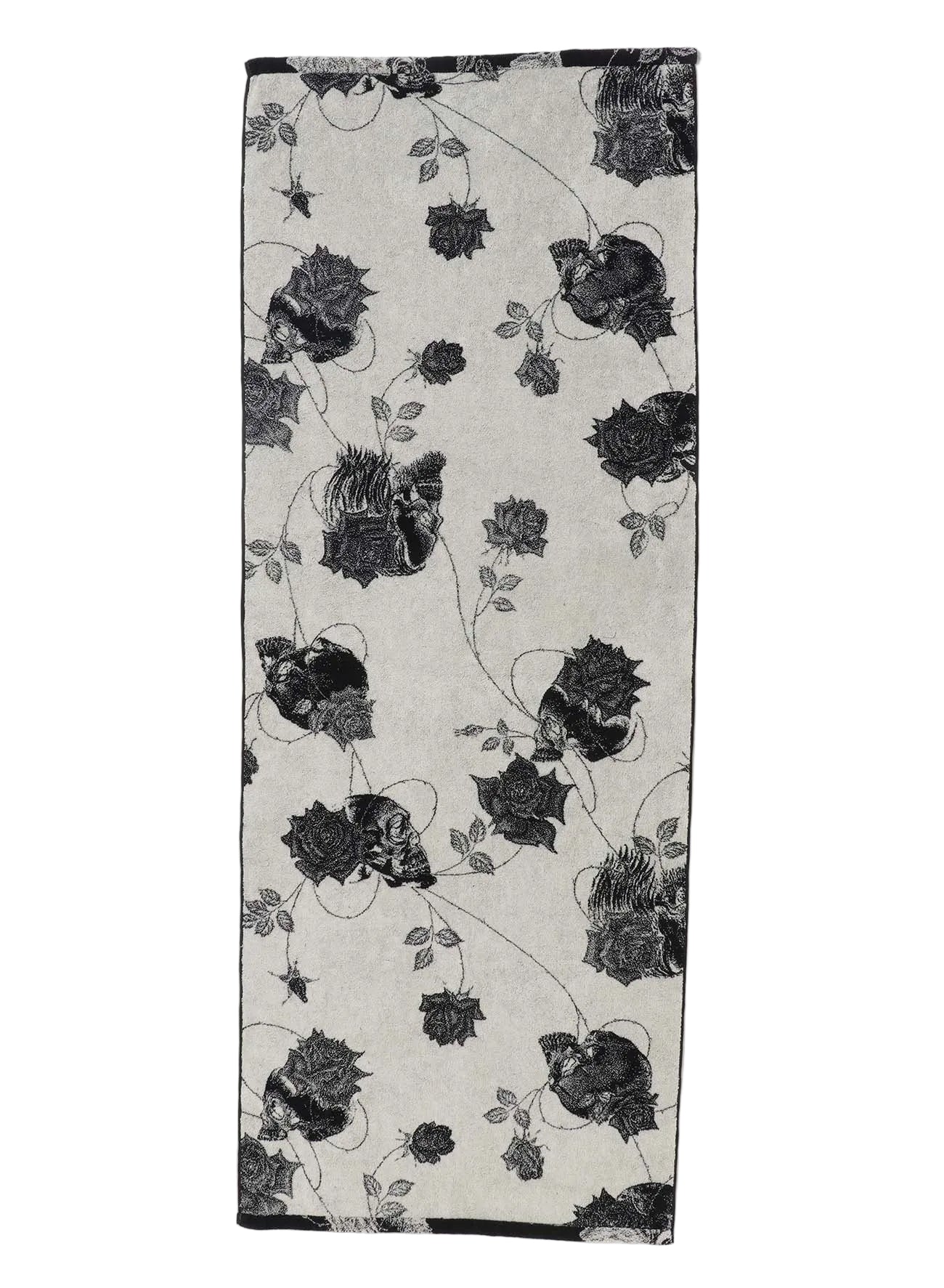 Yohji Yamamoto Big Bath Towel Skull Rose