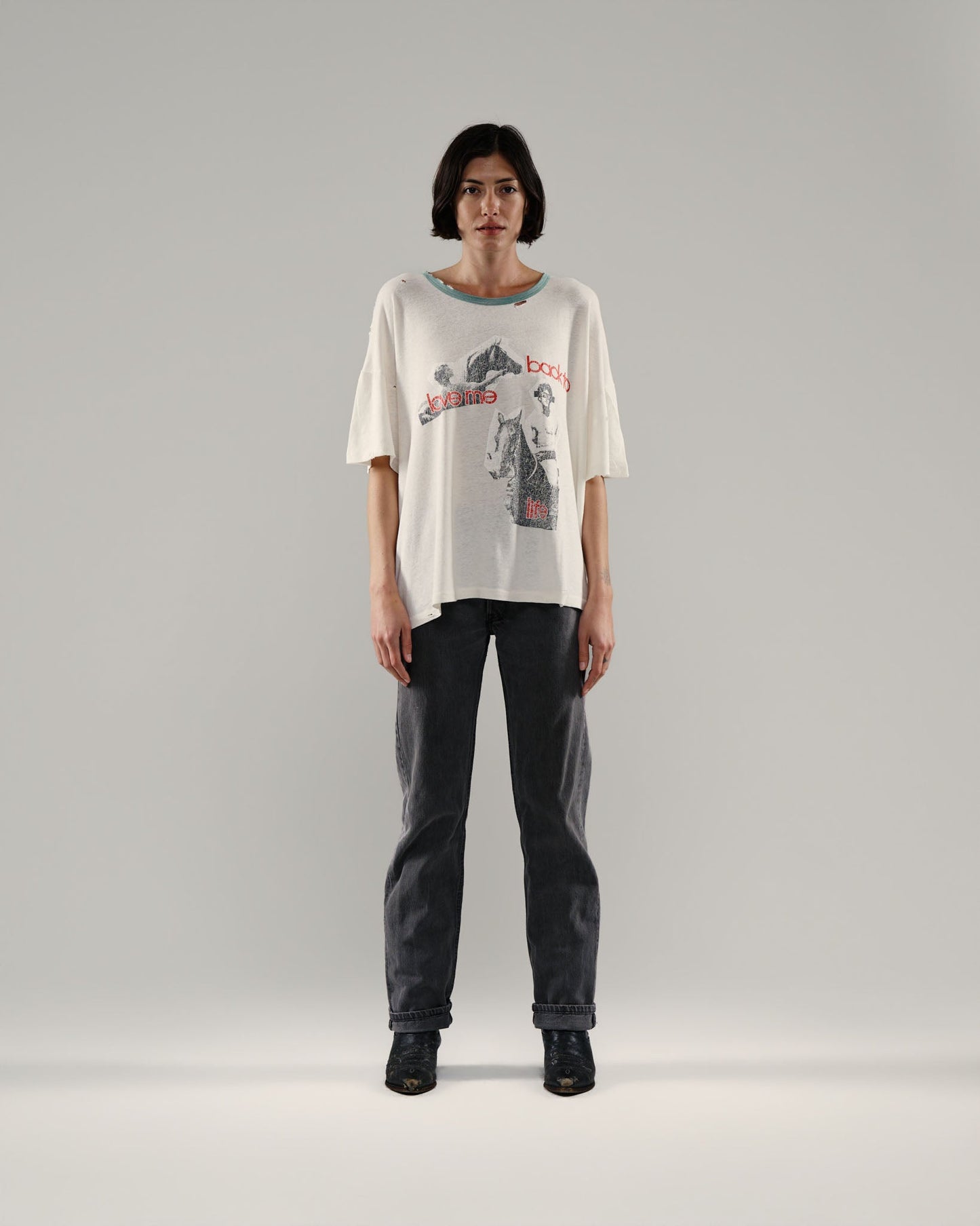 Paly Hollywood Back To Life Ringer Tee