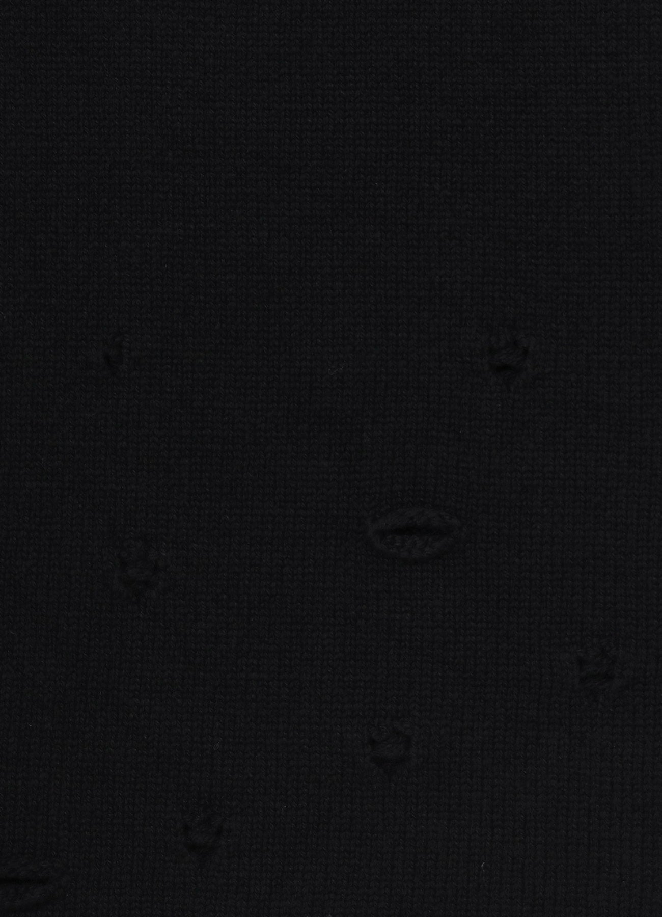 Yohji Yamamoto Damaged Knit Scarf