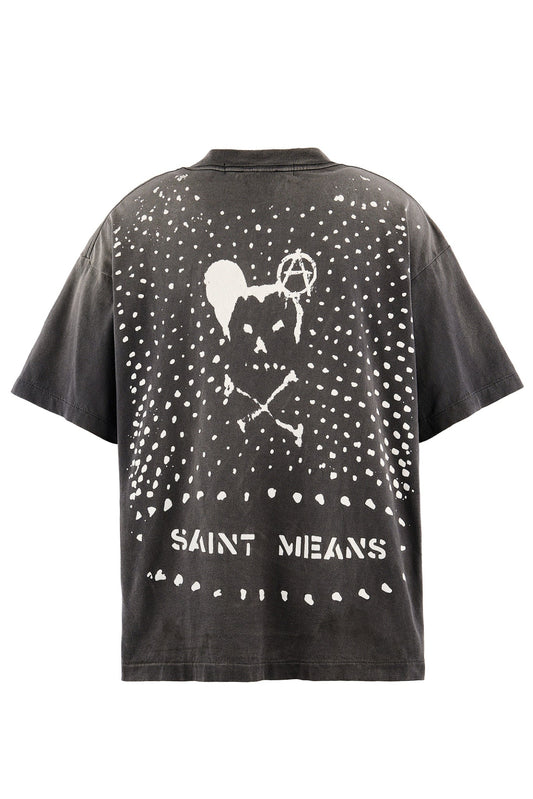 SAINT Mxxxxxx x Blackmeans Saint Means SS T-Shirt Black