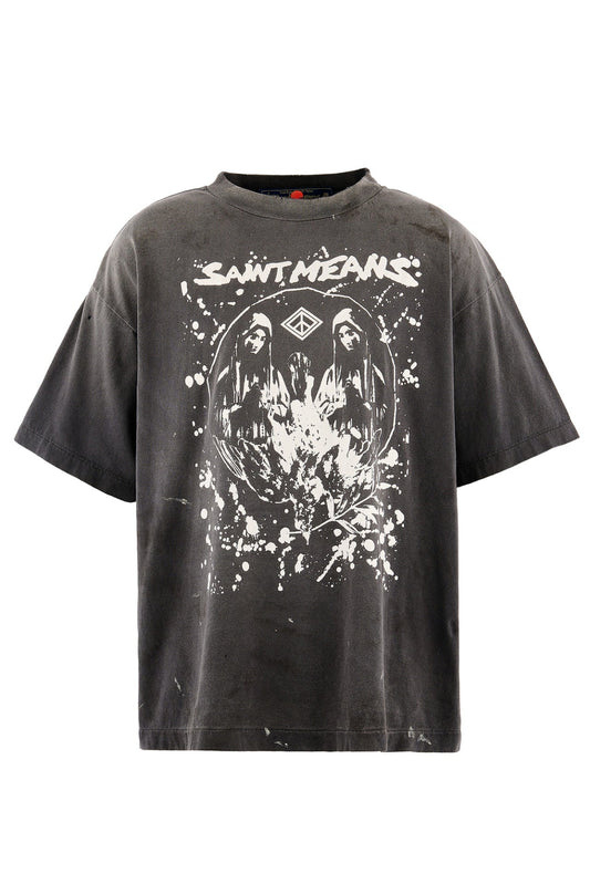 SAINT Mxxxxxx x Blackmeans Saint Means SS T-Shirt Black