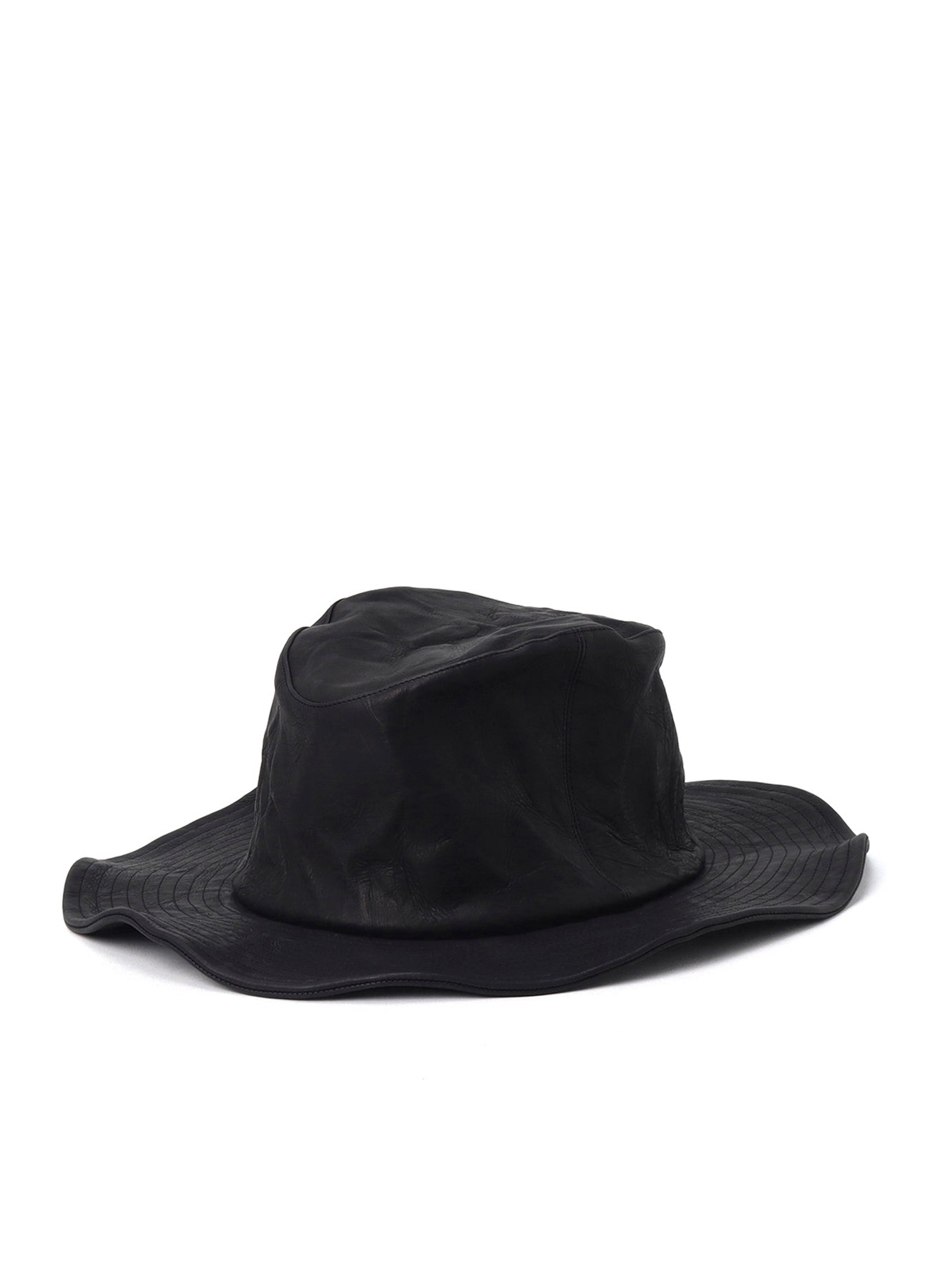 Yohji Yamamoto Washed Calf Cowboy Hat