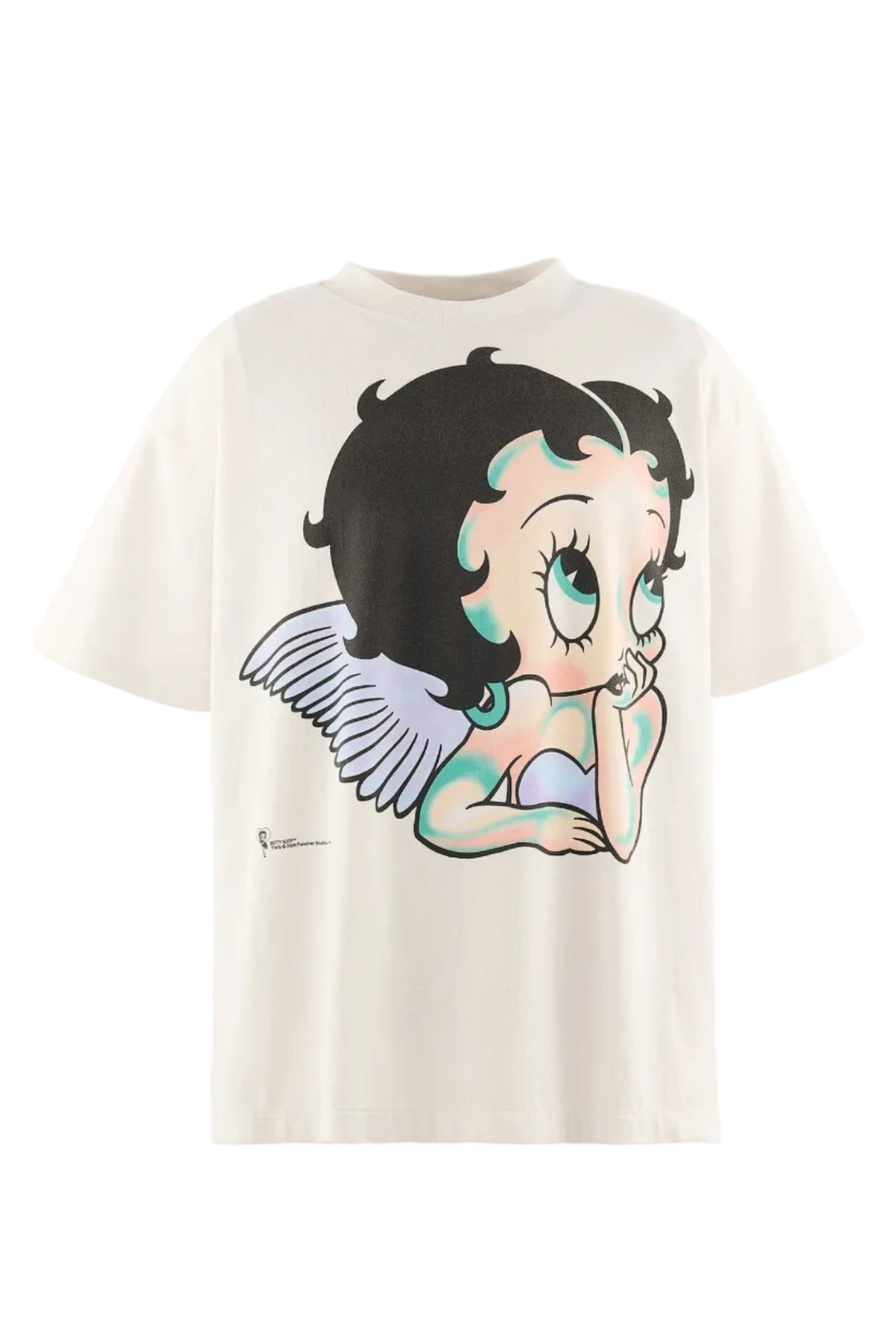 SAINT Mxxxxxx × Betty Boop™ BTY Angel T-Shirt White