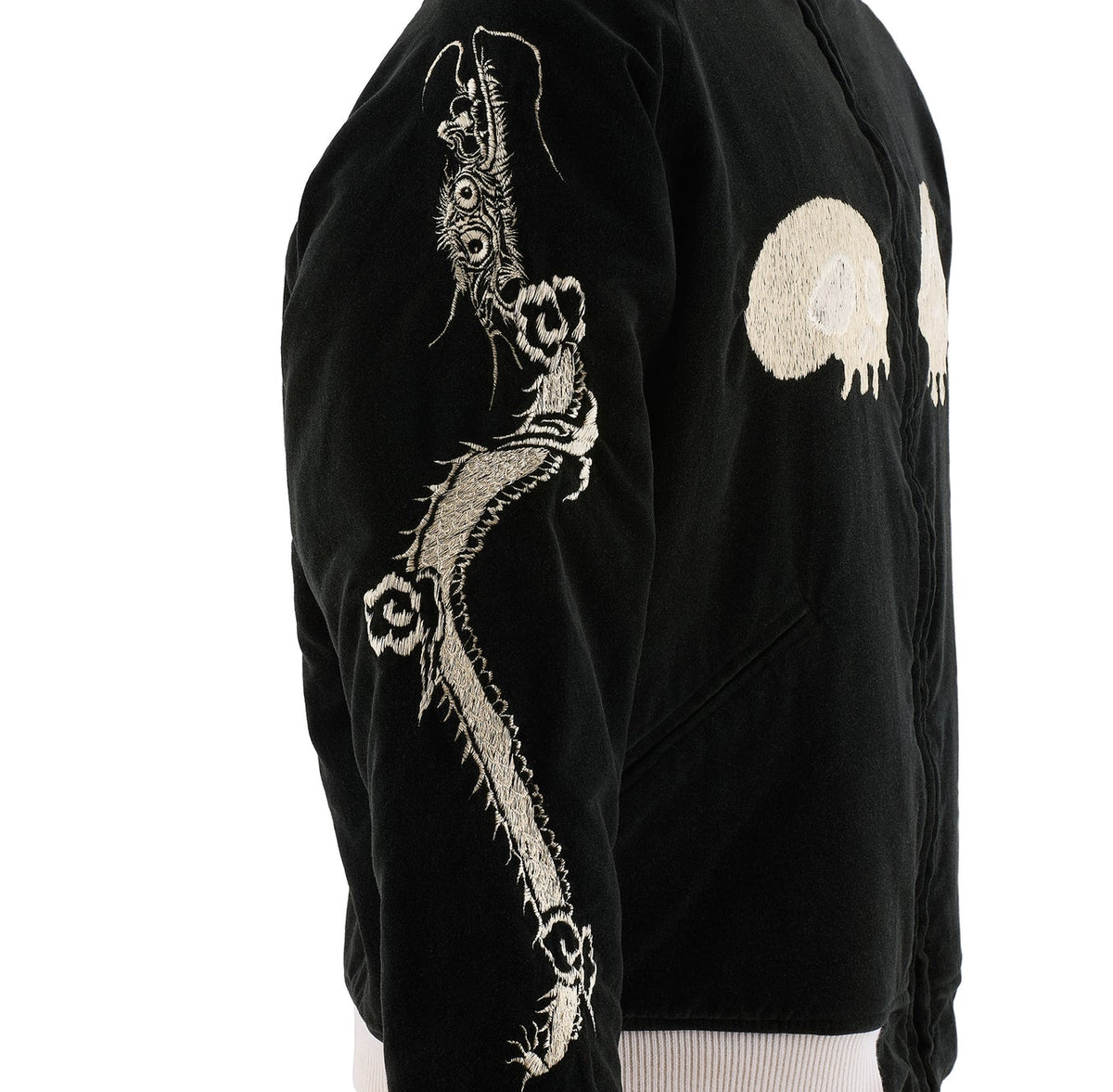 Mononoke・Made x Takashi Murakami Reversible "Sukajan" Jacket Black/Pink
