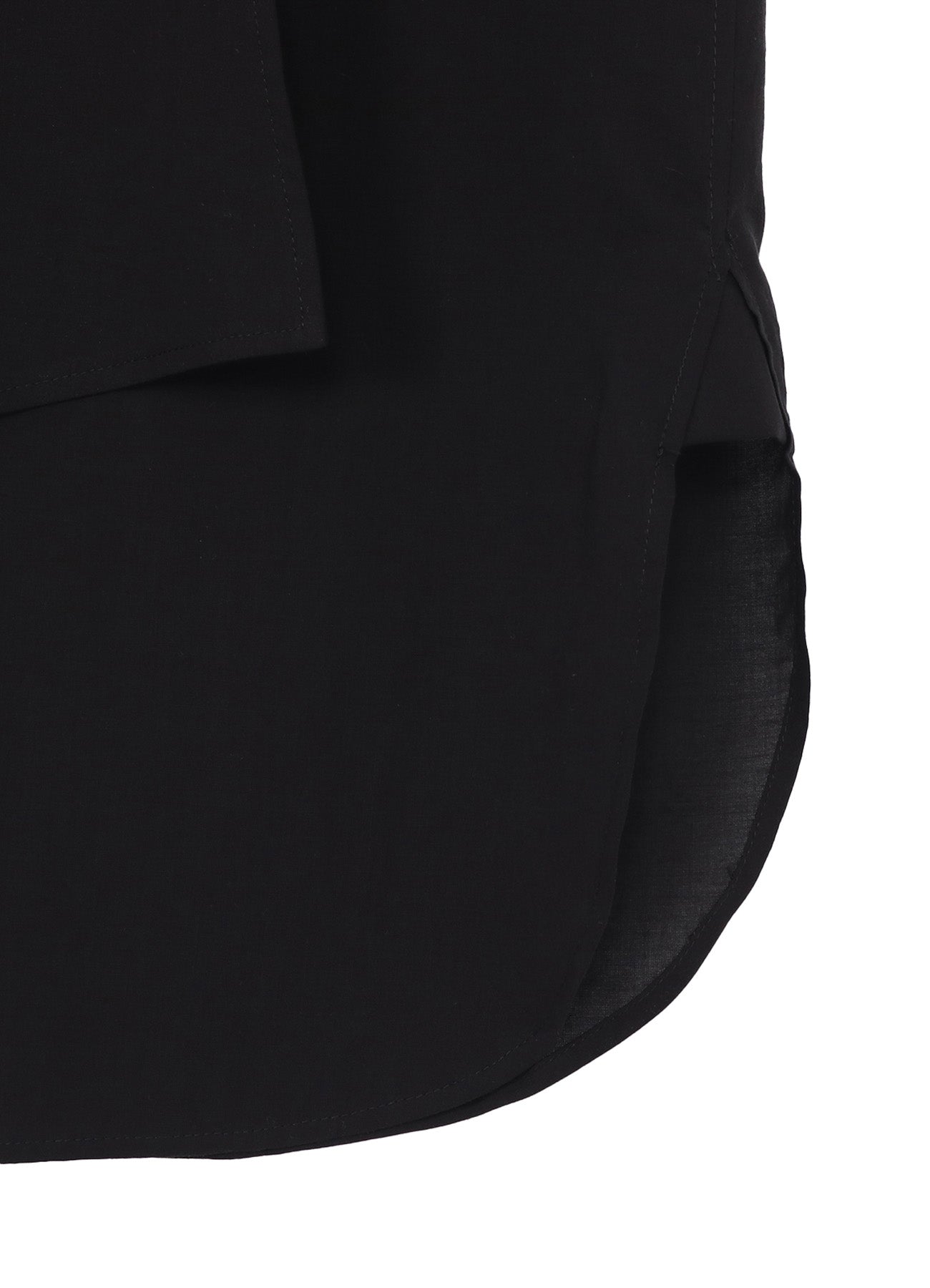 Yohji Yamamoto Cellulose Lawn Ruffed Spare Collar Blouse