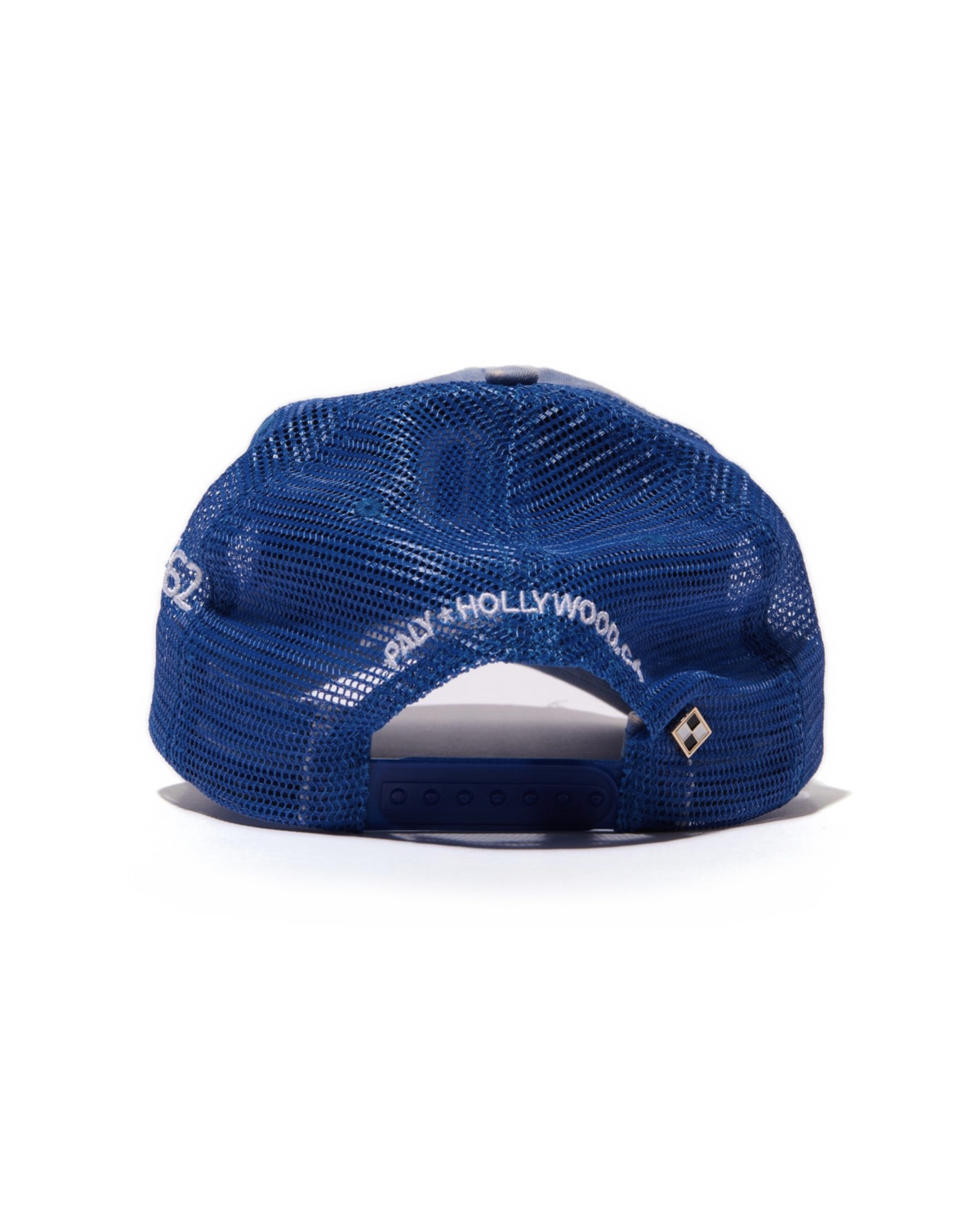 Paly Hollywood RI'P' Baseball Hat Blue trucker – detail