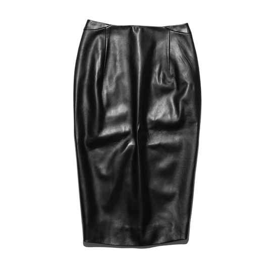 Enfants Riches Deprimes Leather Executive Assistant Skirt