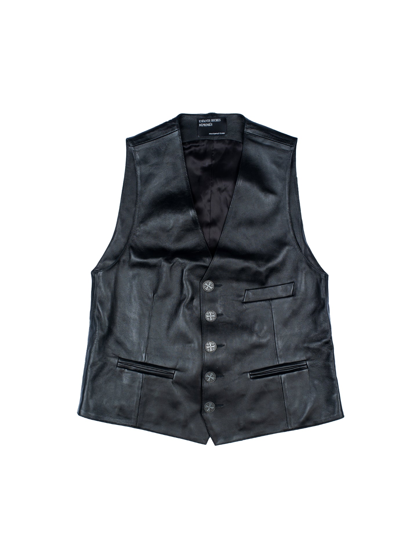 Enfants Riches Deprimes Leather Suiting Vest