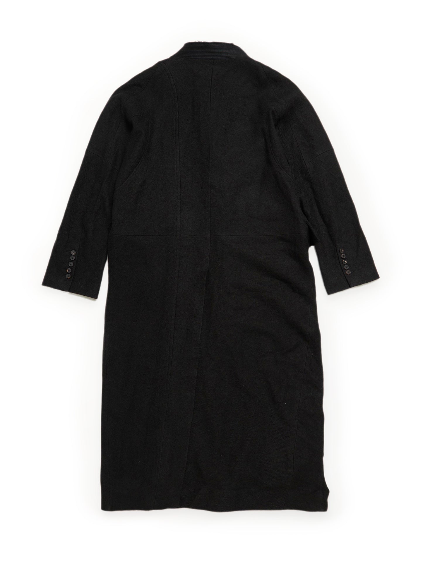 Ziggy Chen Black Woven Coat