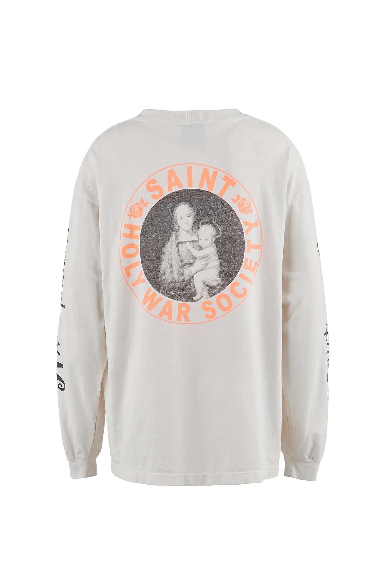 Saint Michael Pink Heart LS T-shirt