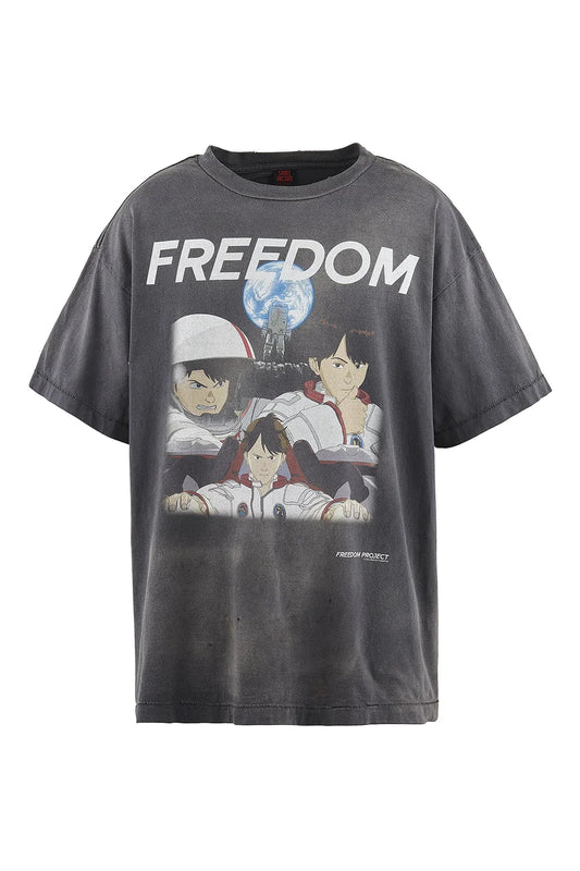 Saint Michael x Freedom Black T-shirt