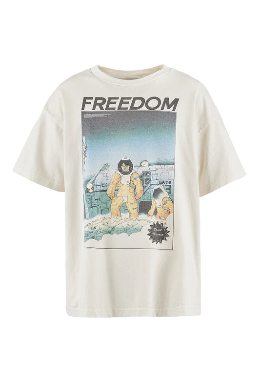 Saint Michael x Freedom Astro White T-shirt