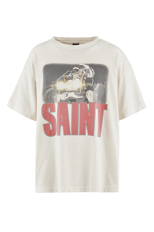 Saint Michael x Freedom Saint White T-shirt