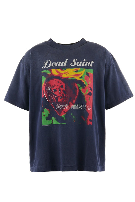 Saint Michael Dead Saint Blue T-shirt