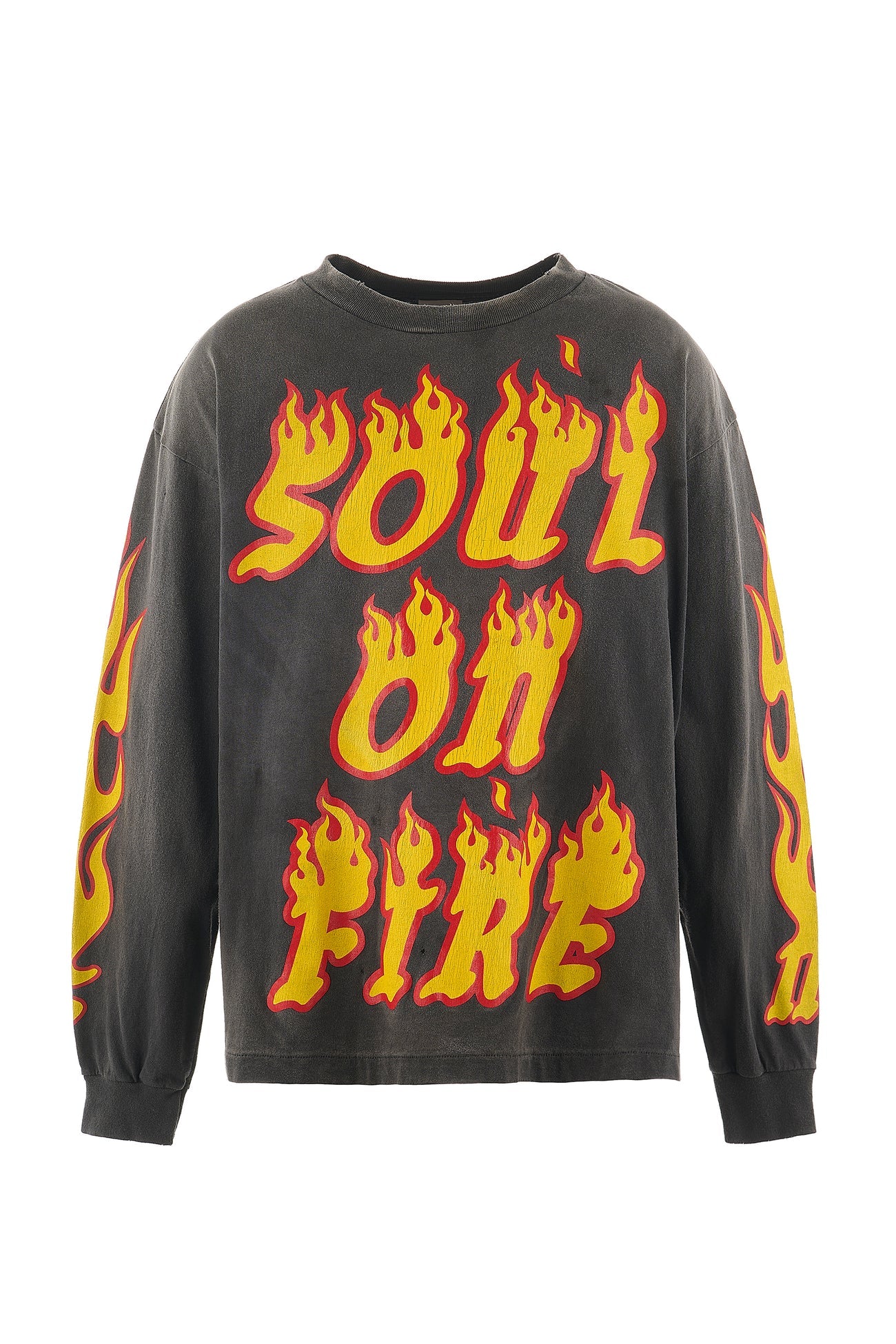 Saint Michael Soul on Fire LS T-shirt