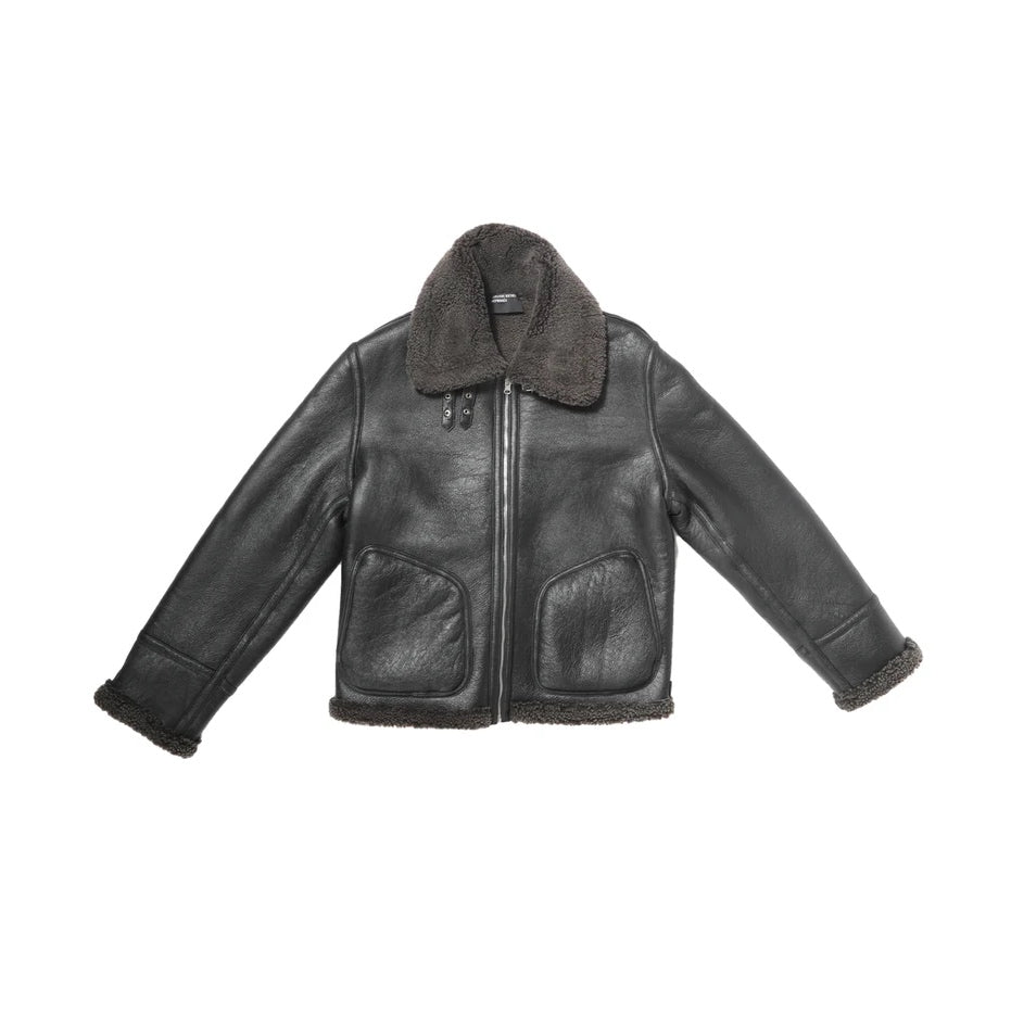 Enfants Riches Deprimes Serbian Shearling Zip Jacket