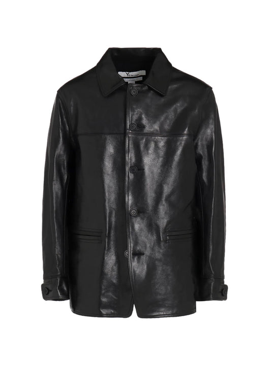 Yohji Yamamoto × Masses Horse Leather Car Coat