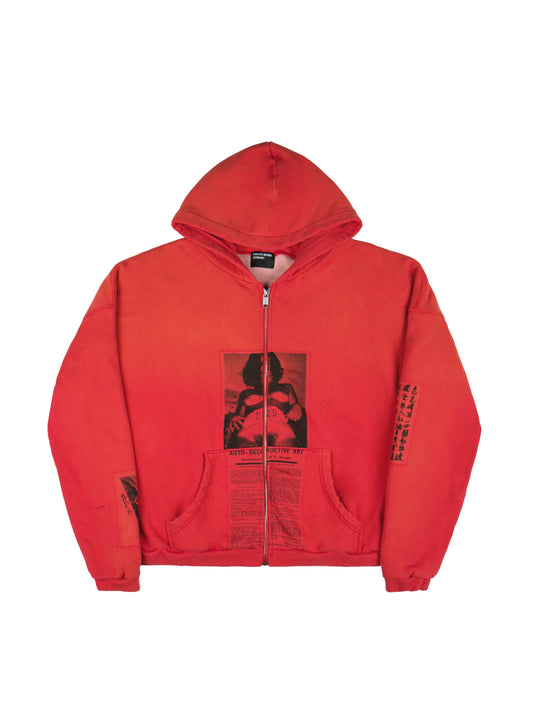 Enfants Riches Deprimes Anti-Process Thermal Lined Zip Hoodie