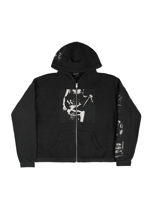 Enfants Riches Deprimes Asphyxiation Assemblage Zip Hoodie