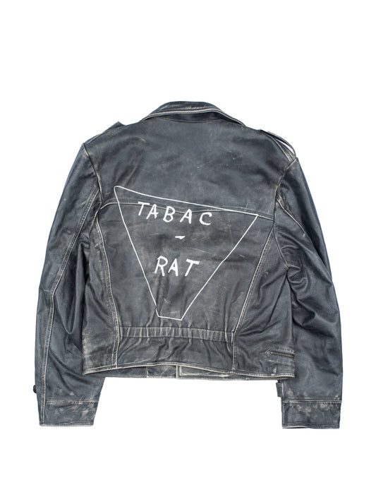 Enfants Riches Deprimes Tabac Rat Post-War Leather Jacket